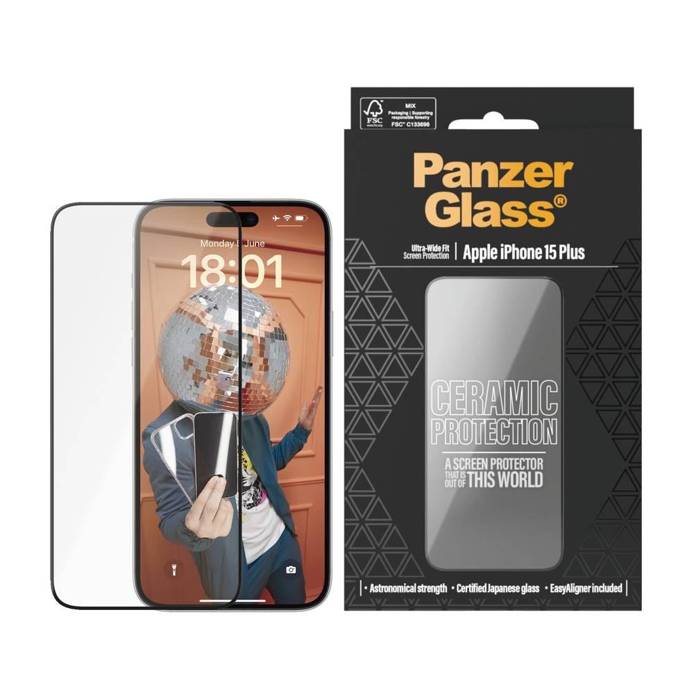 PanzerGlass  Ceramic pour iPhone 15 plus Ultra-Wide F 