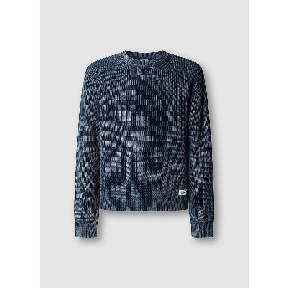 Pepe Jeans London Sweatshirt mit rundem Ausschnitt  