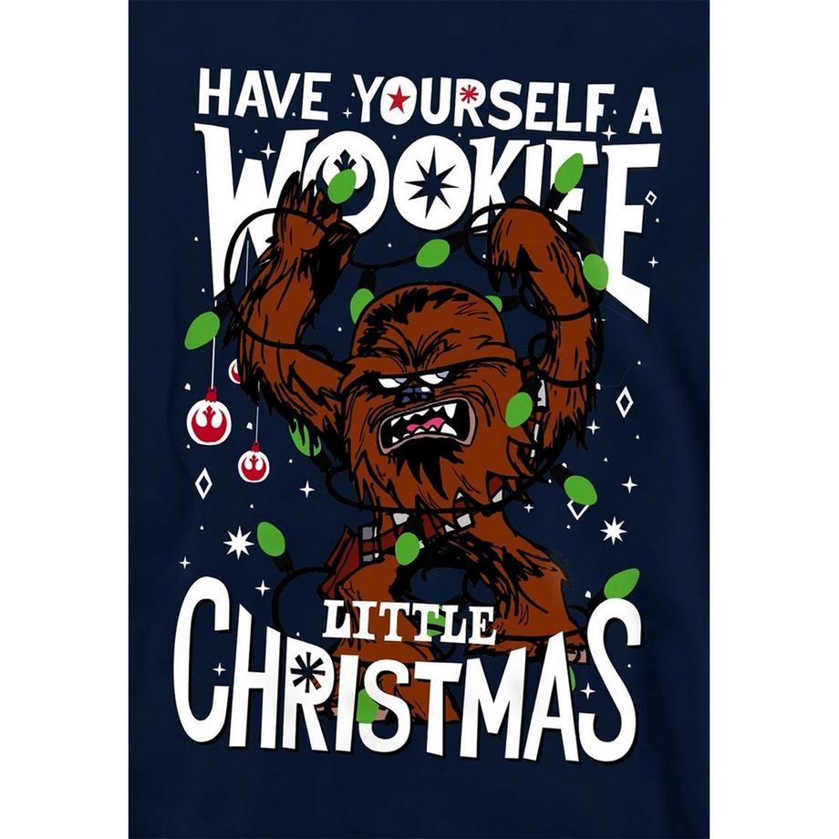 STAR WARS  Sweat À Capuche Motif Wookiee Little Christmas 