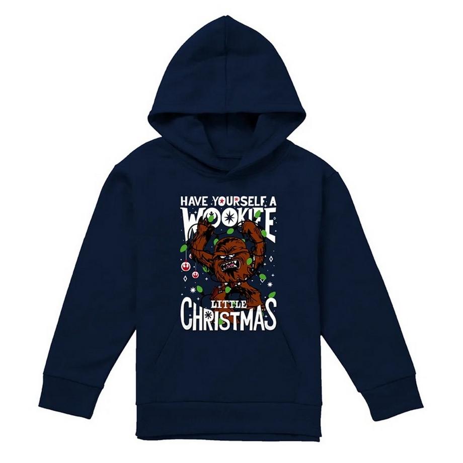 Sweat À Capuche Motif Wookiee Little Christmas