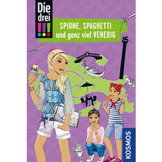 Die drei !!!, Spione, Spaghetti und ganz viel Venedig Wich, Henriette; Misselwitz, Franziska (Illustrationen); Biber, Ina (Illustrationen) Copertina rigida 