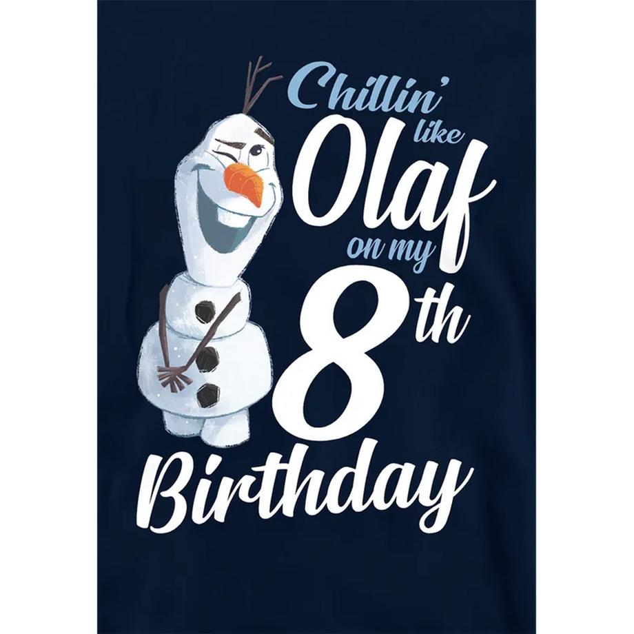 FROZEN  Sweat À Capuche 8ème Anniversaire Chillin Like Olaf 