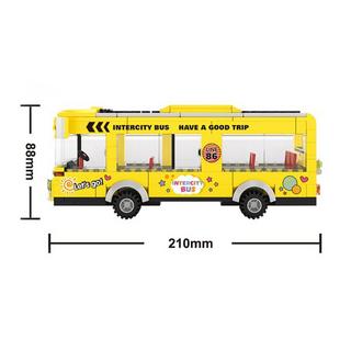 Wange      Lieferumfang:    • 1x  Intercity Bus   Bausatz   • 1x Bauanleitung          Anzahl Teile : 231                                                                   
