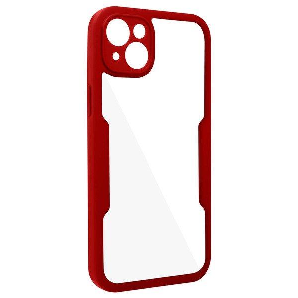 Avizar  Coque Intégrale iPhone 14 Rouge 