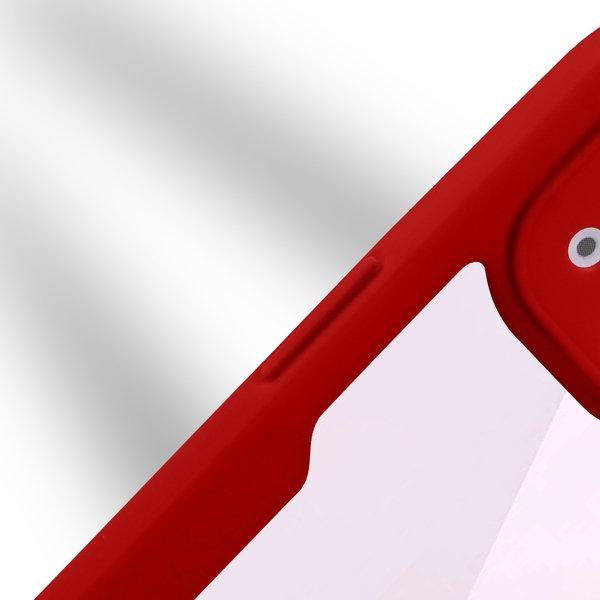 Avizar  Cover 360° iPhone 14 rosso 