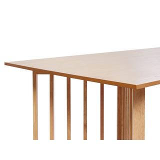 Beliani Esstisch aus MDF-Platte Modern LEANDRA  