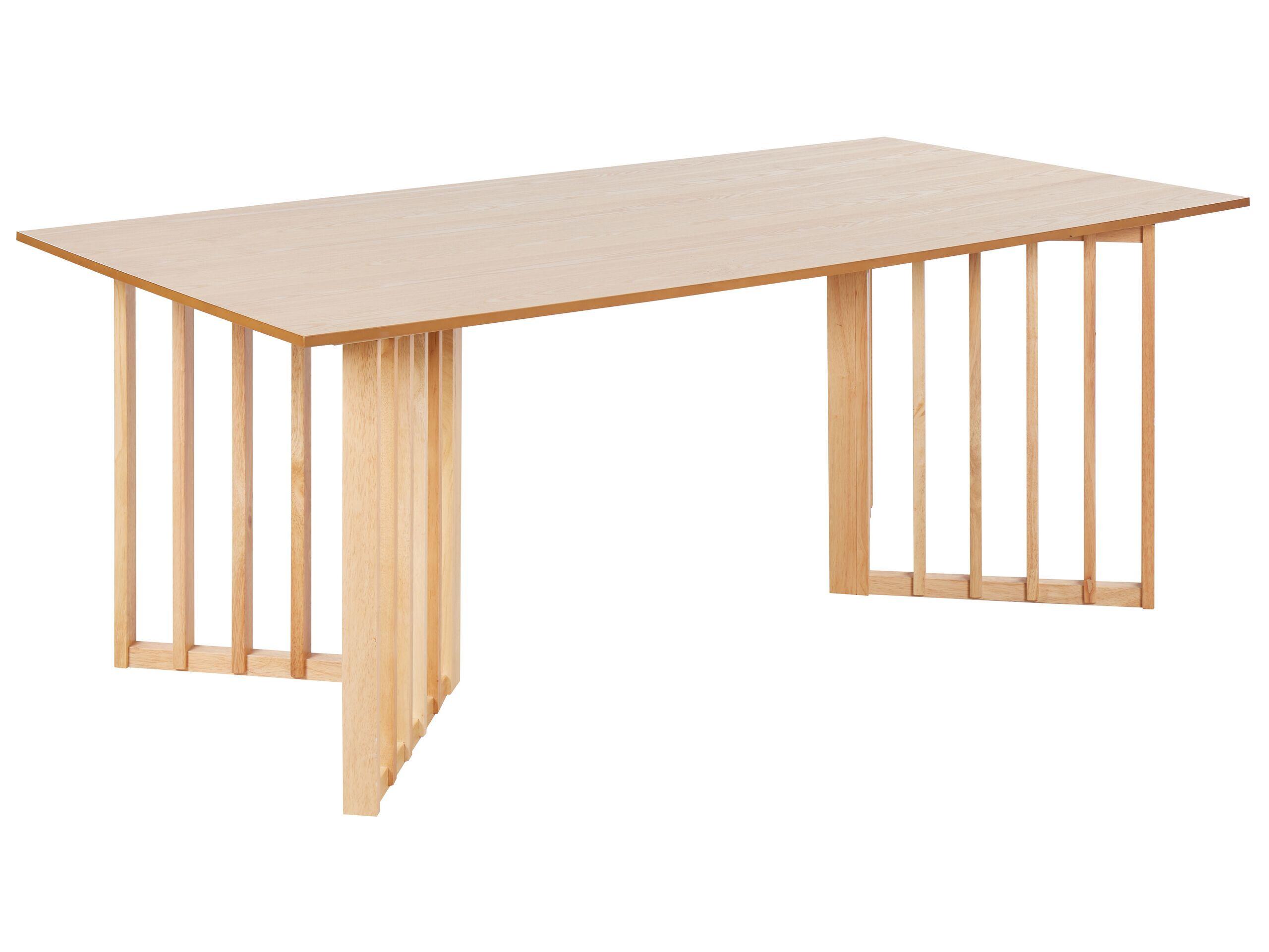 Beliani Table de repas en MDF Moderne LEANDRA  