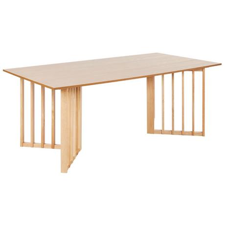 Beliani Table de repas en MDF Moderne LEANDRA  