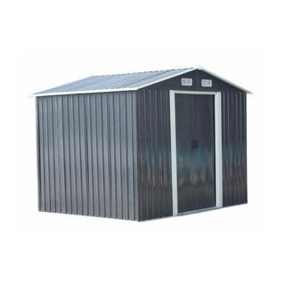 Vente-unique Gerätehaus Gartenhaus - Stahl - 5,2 m² - MANSO  