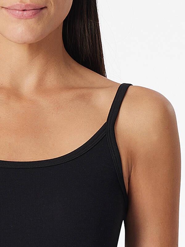 Schiesser Pure Rib Spaghetti Top  