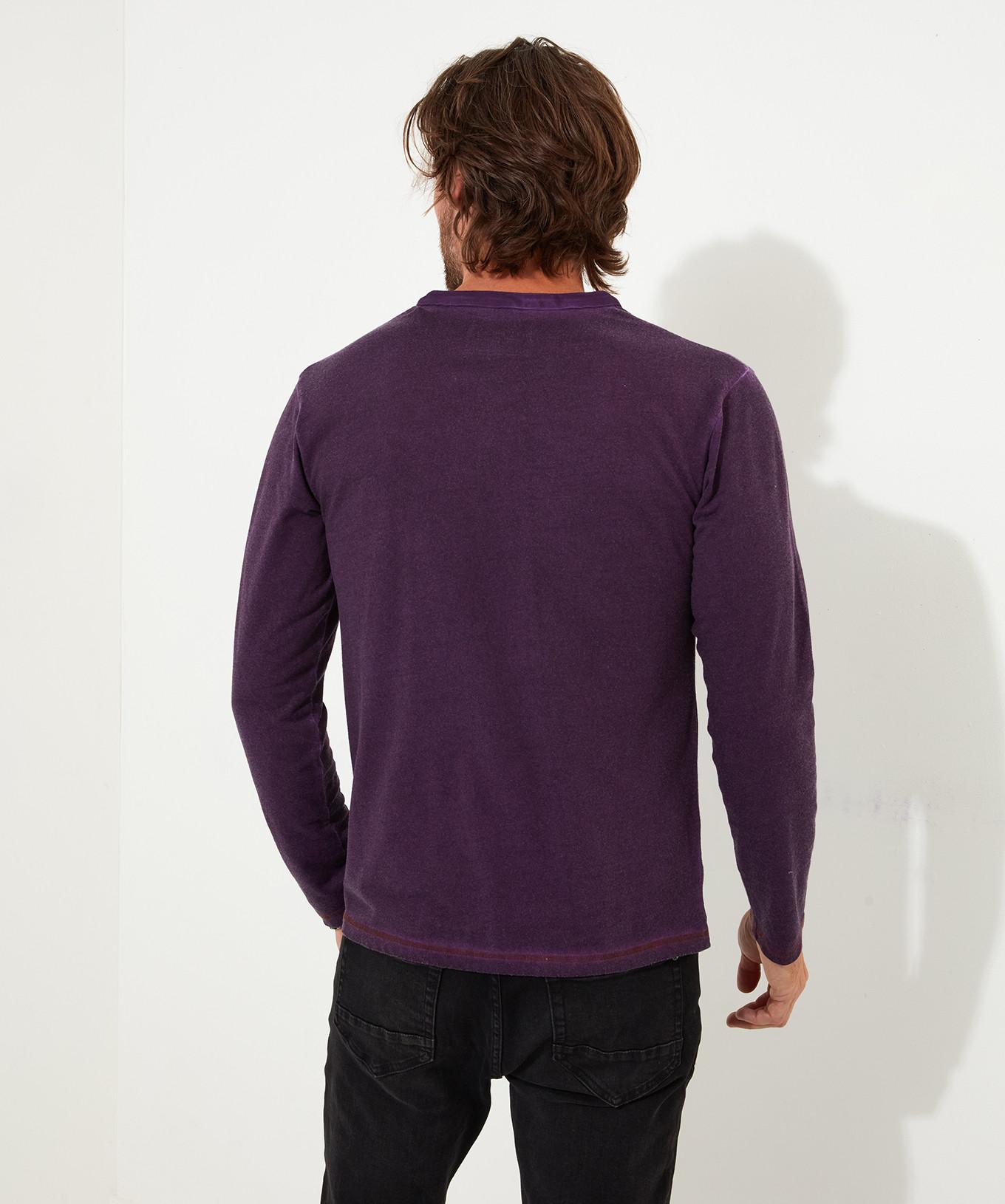 Joe Browns Haut Henley Délavé Acide Unique  