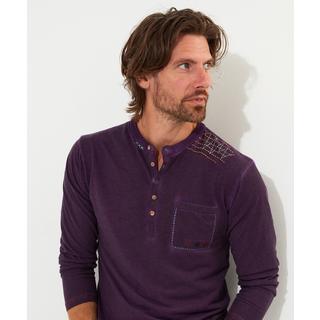 Joe Browns Haut Henley Délavé Acide Unique  