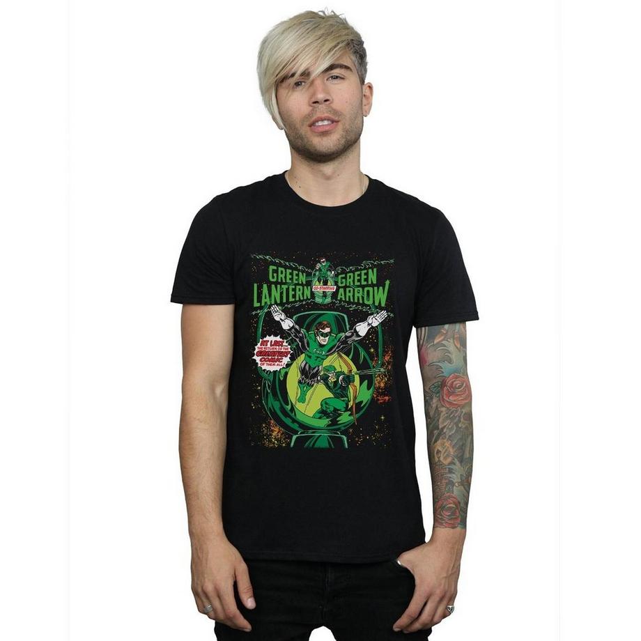 DC COMICS Green Lantern Green Arrow Stampa T-Shirt  