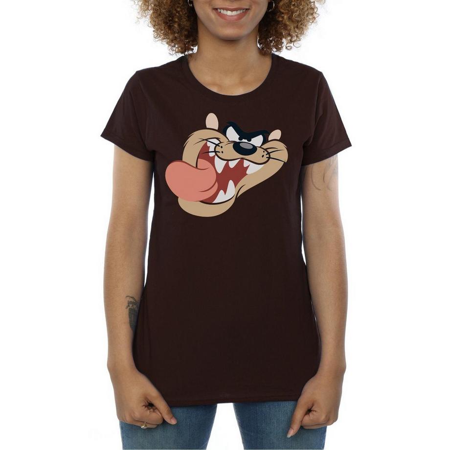 LOONEY TUNES Taz Face T-Shirt Imprimé  