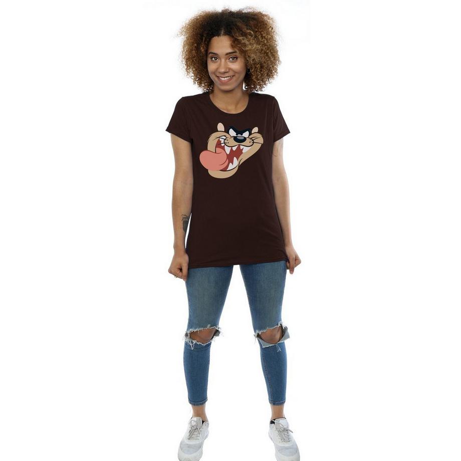 LOONEY TUNES Taz Face T-Shirt Imprimé  