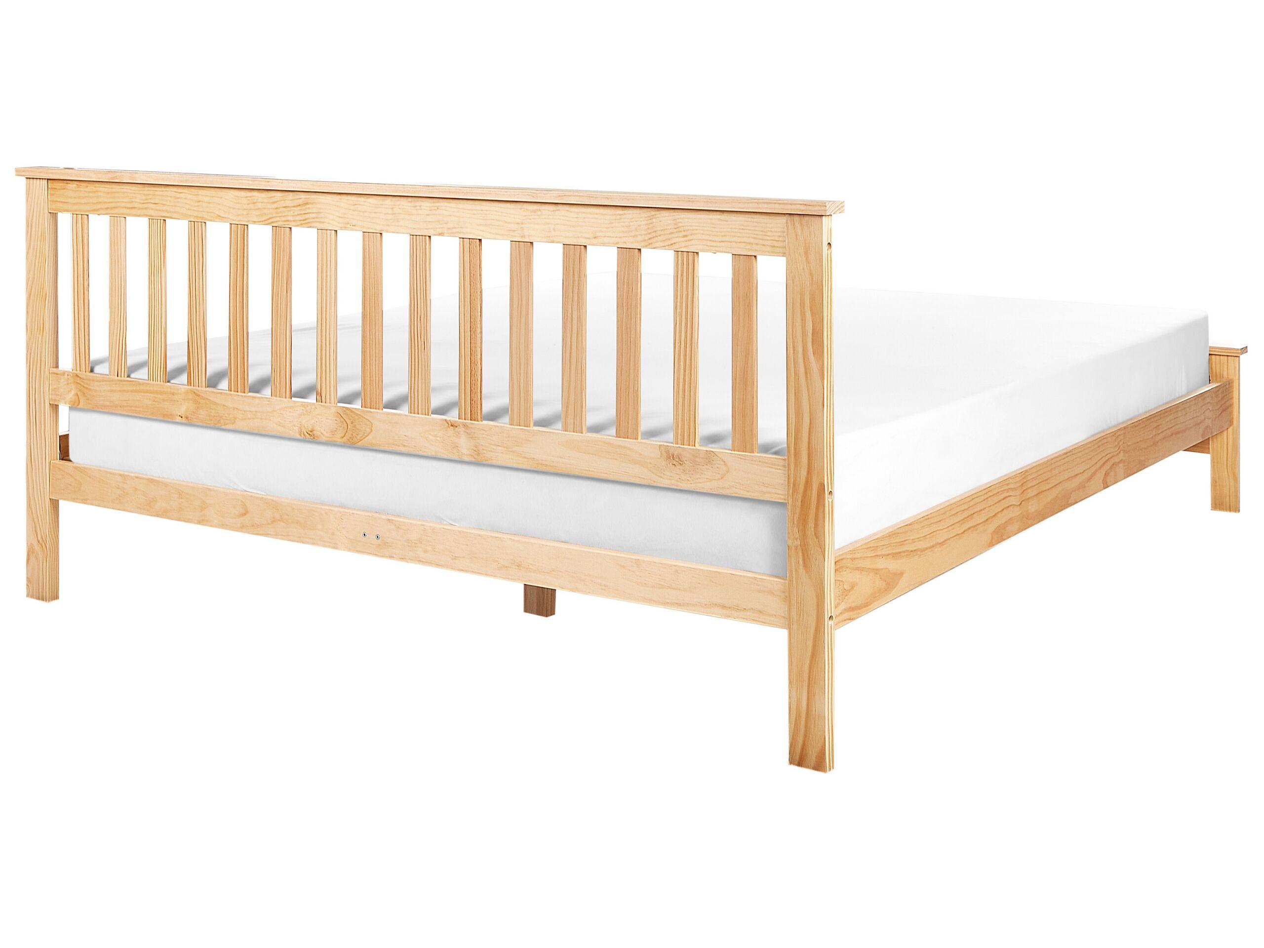 Beliani Letto en Legno di pino Classico MAYENNE  