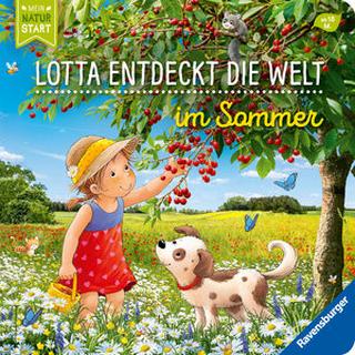 Entdecke den Sommer mit Lotta Grimm, Sandra; Senner, Katja (Illustrationen) Copertina rigida 