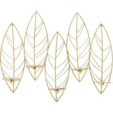 Wand-Kerzenhalter Leaf