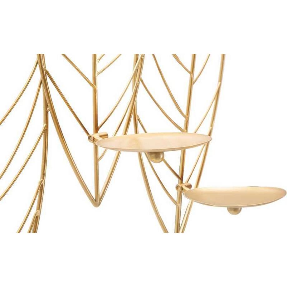 mutoni Portacandele da parete Leaf  