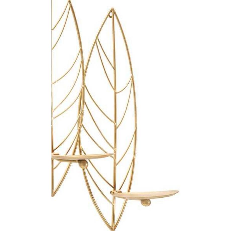 mutoni Portacandele da parete Leaf  