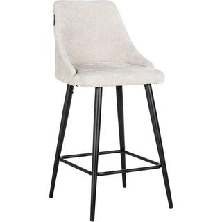 mutoni Chaise de bar Brooke crème 98 (lot de 2)  