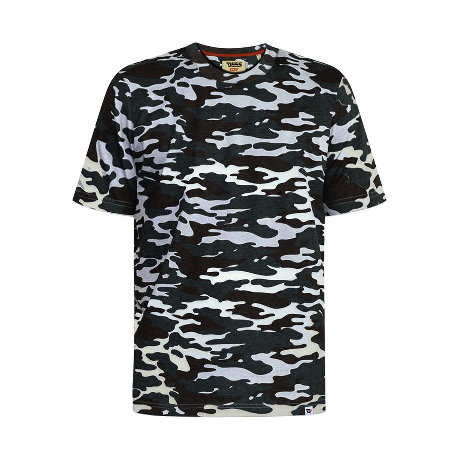 D555 T-ShirtManches Courtes Motiftyle Camouflage Gaston