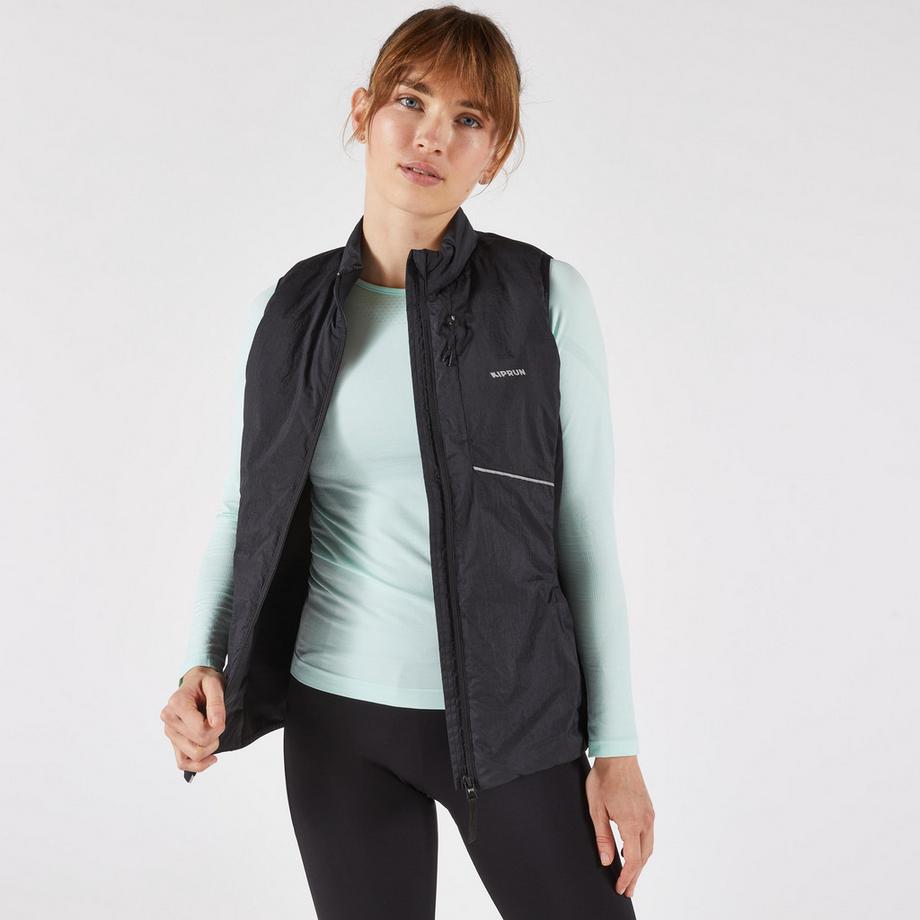 KIPRUN Gilet Caldo Antivento Senza Maniche  