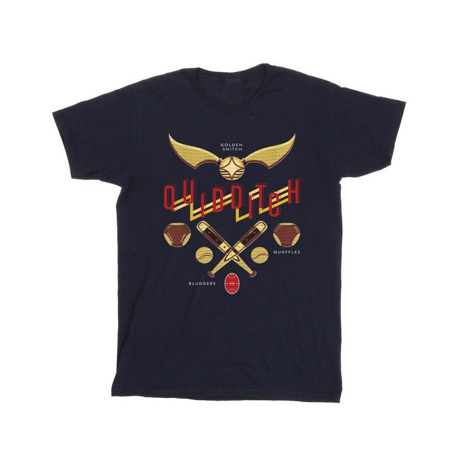 Harry Potter  Tshirt QUIDDITCH GOLDEN SNITCH 