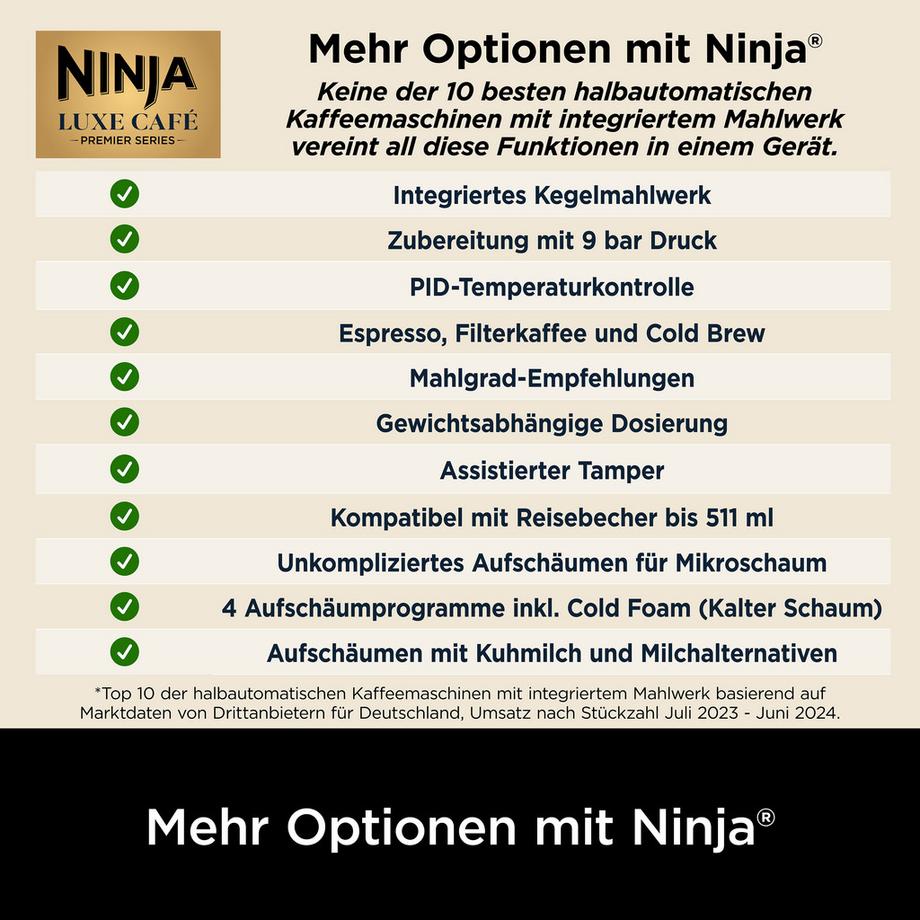 Ninja ES601CH Luxe Café Premier Machine à café  