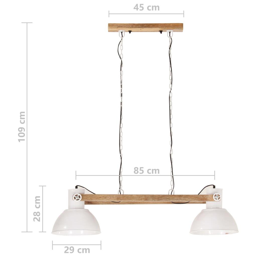 VidaXL Lampe suspendue fer  