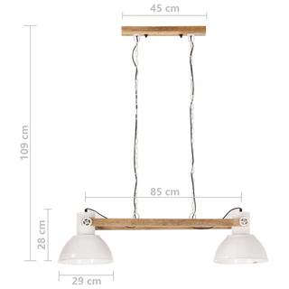 VidaXL Lampe suspendue fer  