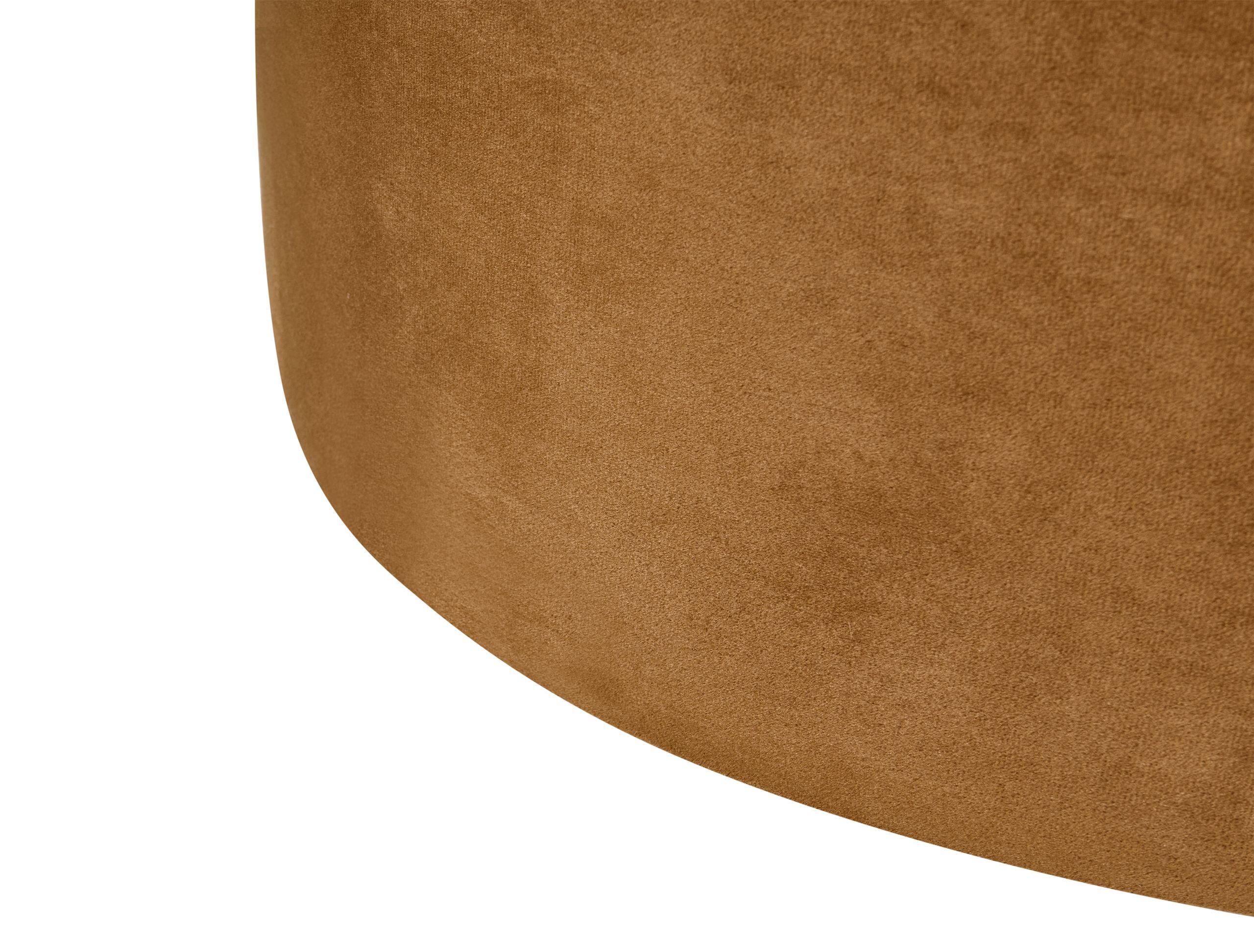 Beliani Pouf aus Samtstoff Glamourös MILLEN  