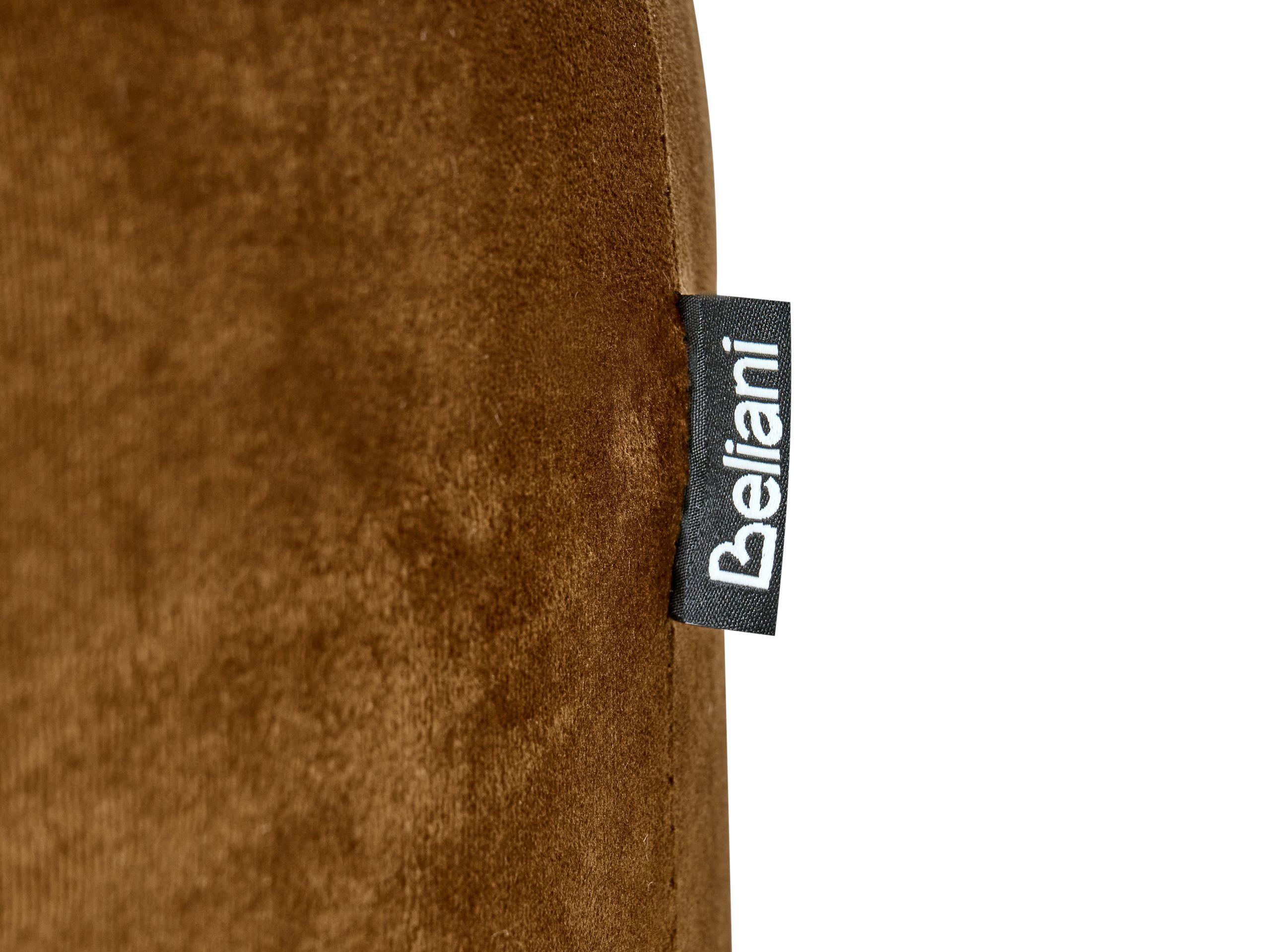 Beliani Pouf aus Samtstoff Glamourös MILLEN  