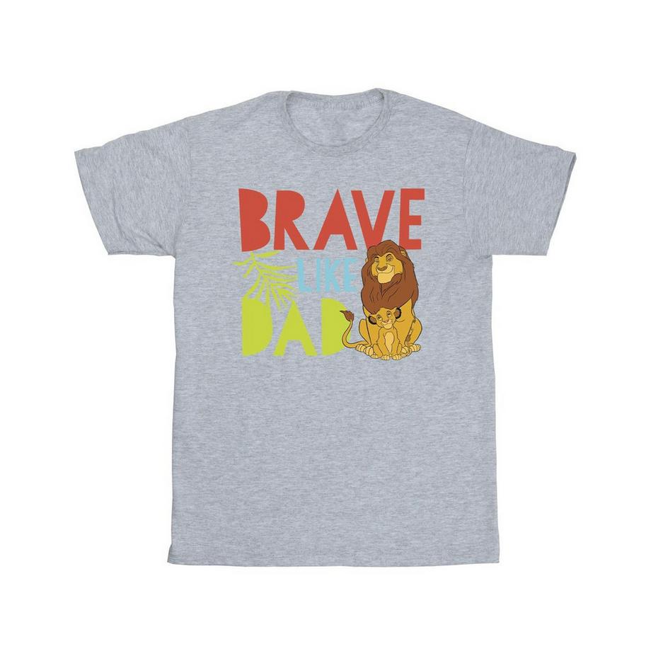 Disney The Lion King Brave Like Dad T-Shirt  