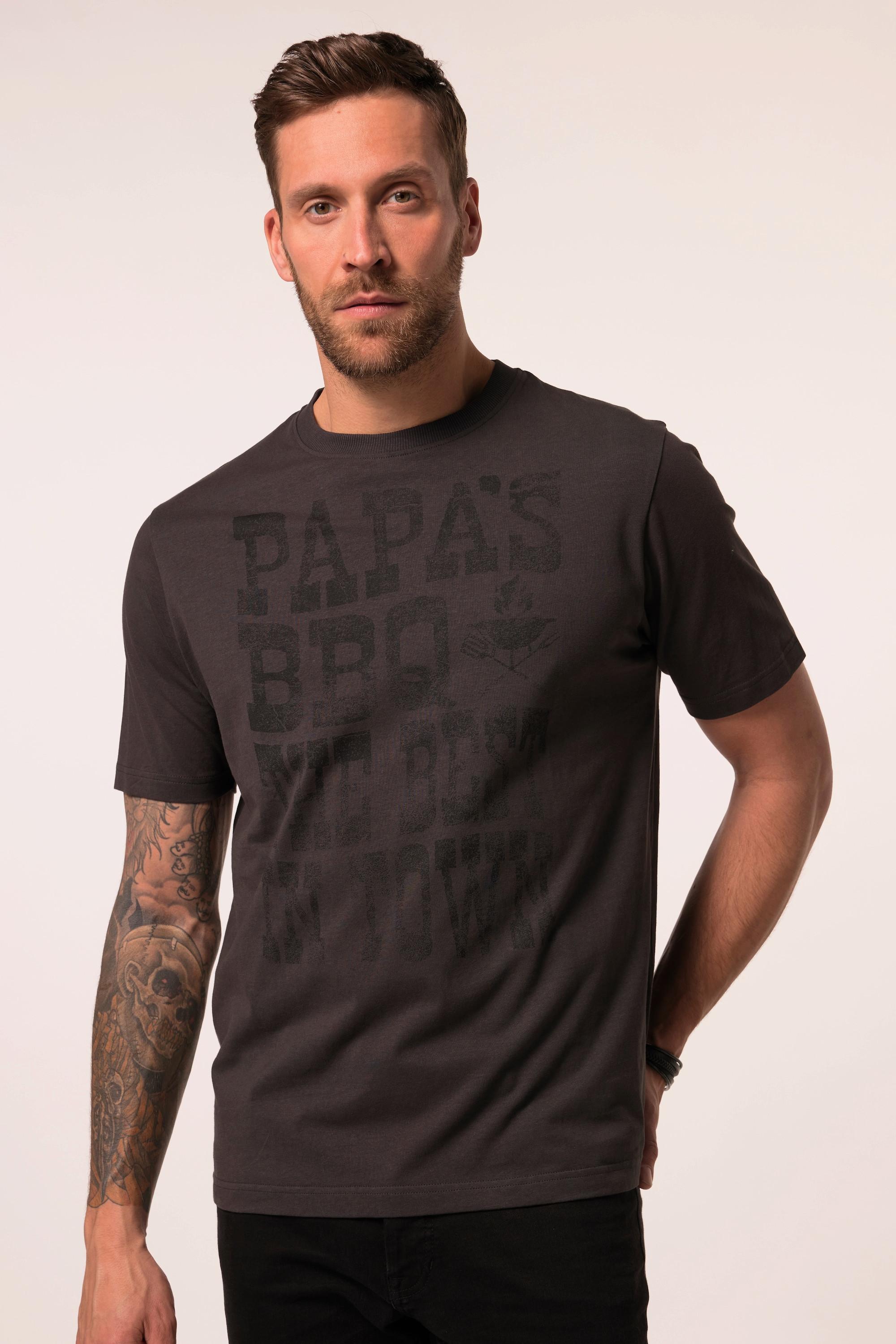 JP1880 Kurzarm Grillen Print T-Shirt  