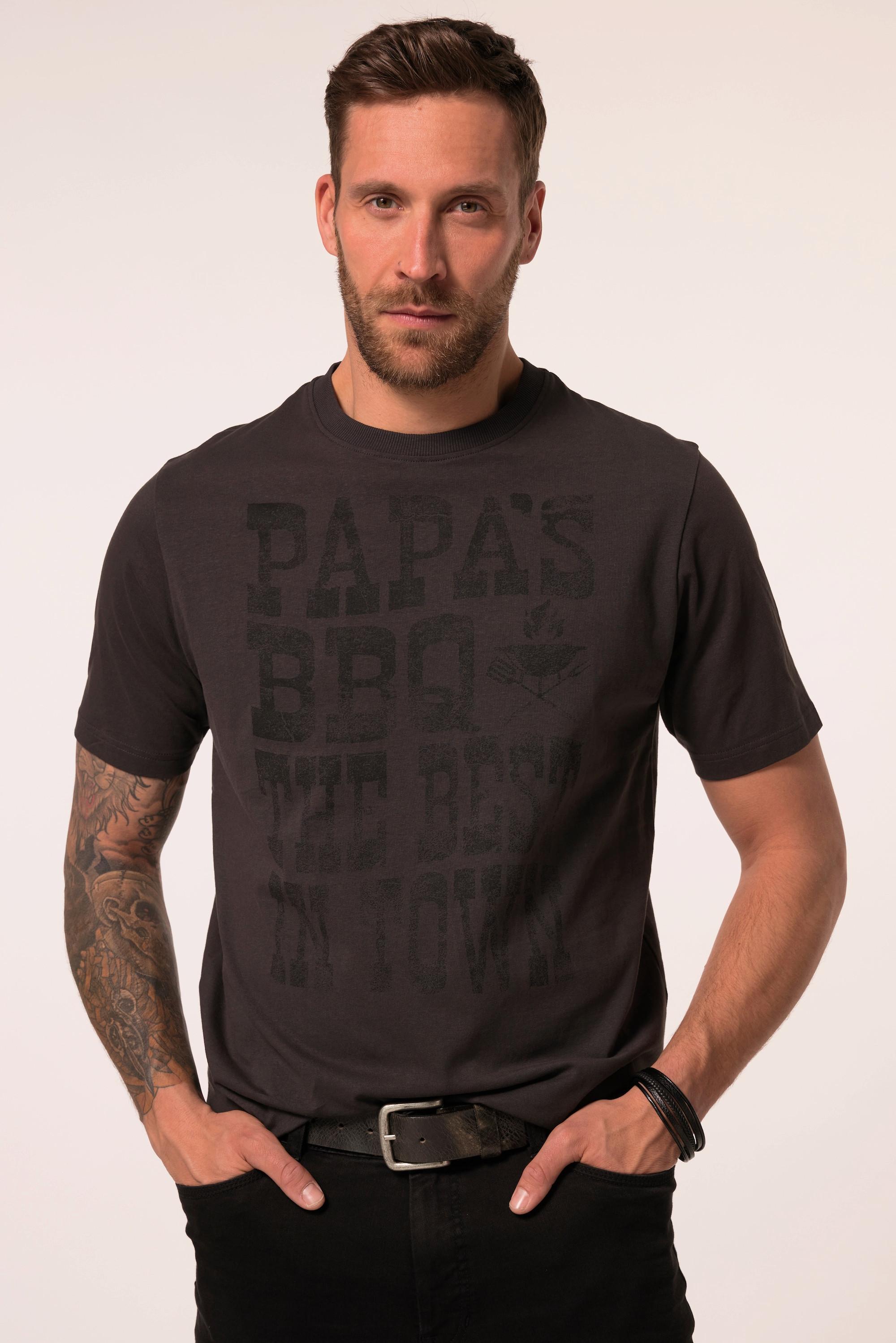 JP1880 Kurzarm Grillen Print T-Shirt  