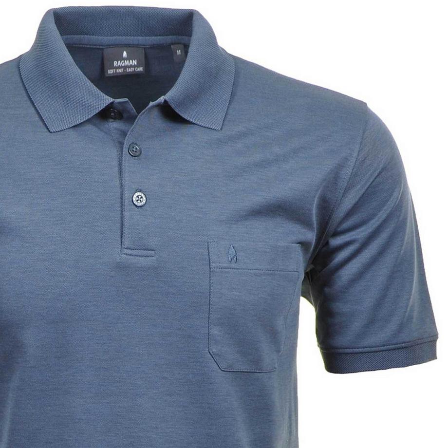 Ragman Polo Softknit Coupe Confortable  