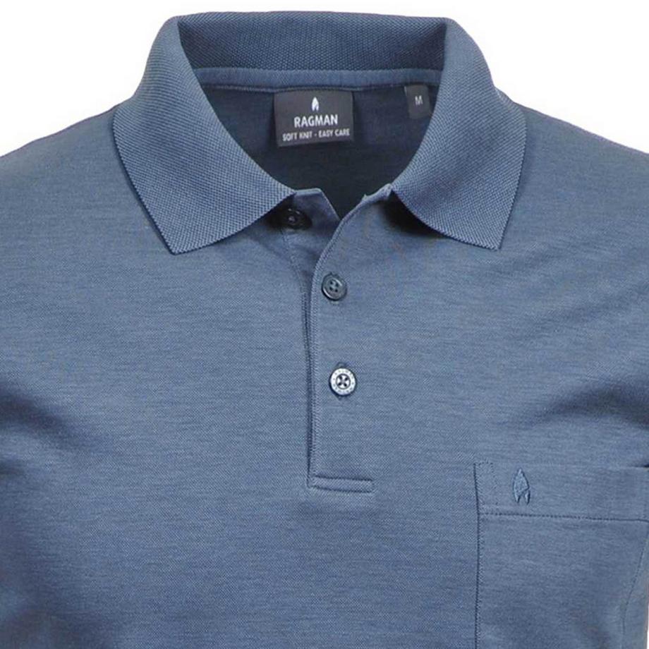 Ragman Polo Softknit Coupe Confortable  