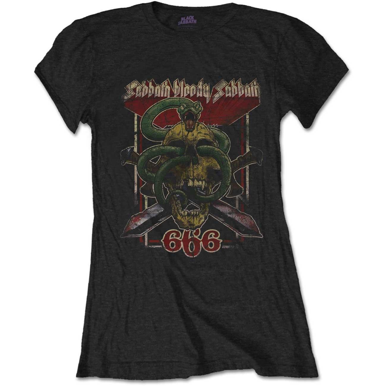 Black Sabbath  Bloody 666 TShirt 