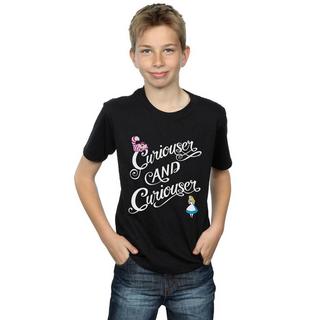 Disney  Tshirt ALICE IN WONDERLAND CURIOUSER 