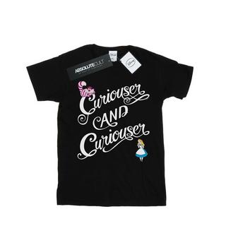 Disney  Tshirt ALICE IN WONDERLAND CURIOUSER 