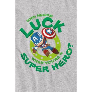 CAPTAIN AMERICA  St Patrick's Day Lucky TShirt  St PatricksTag 