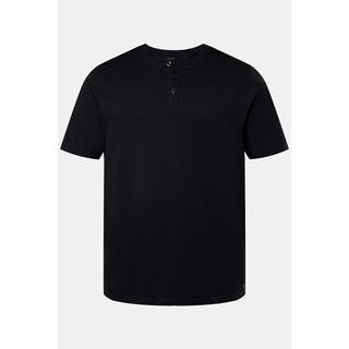 JP1880  T-shirt Henley, collection Basic. Manches courtes et patte de boutonnage 