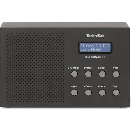 TechniSat  Techniradio 3 schwarz 