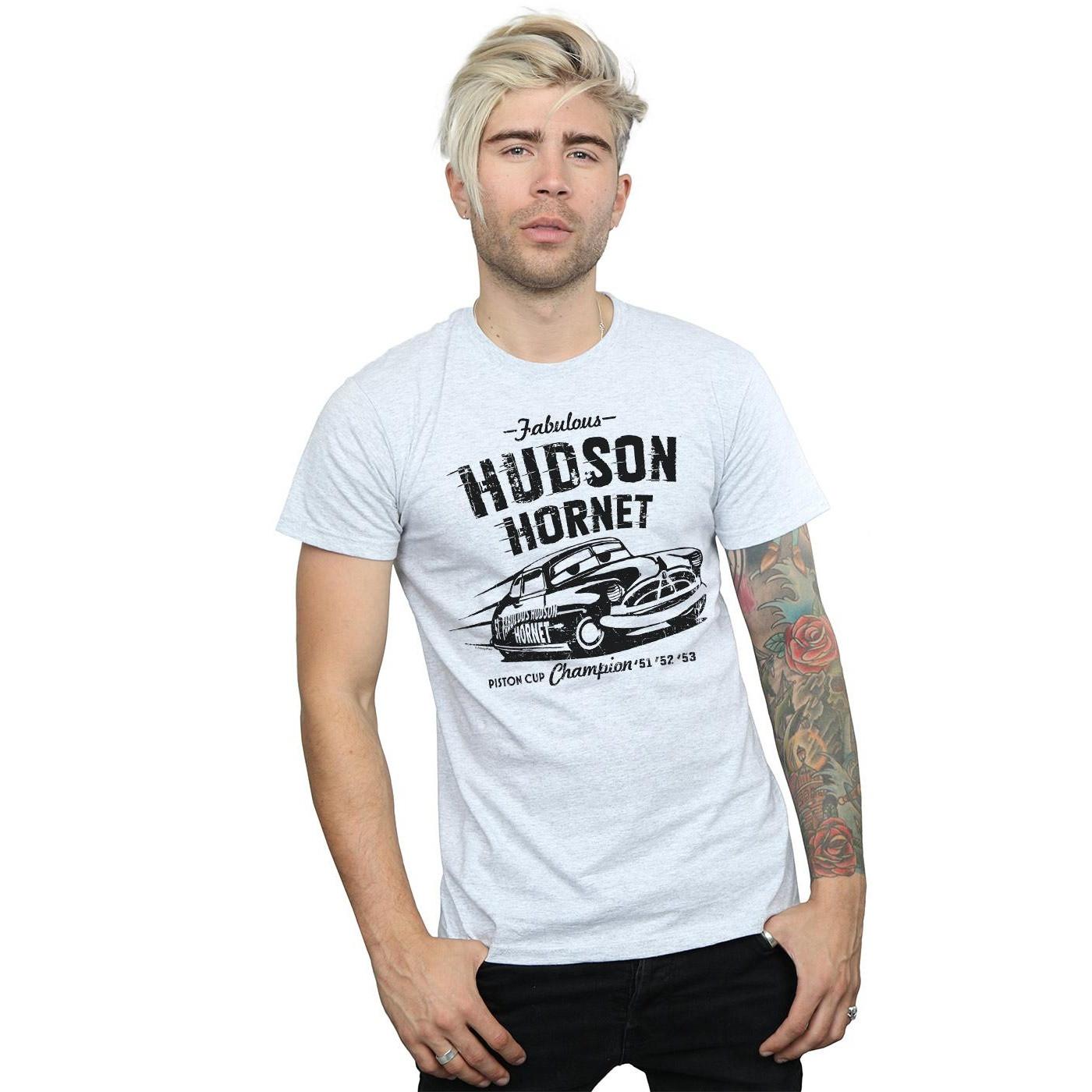 Cars Hudson Hornet Grafik Print T-Shirt  