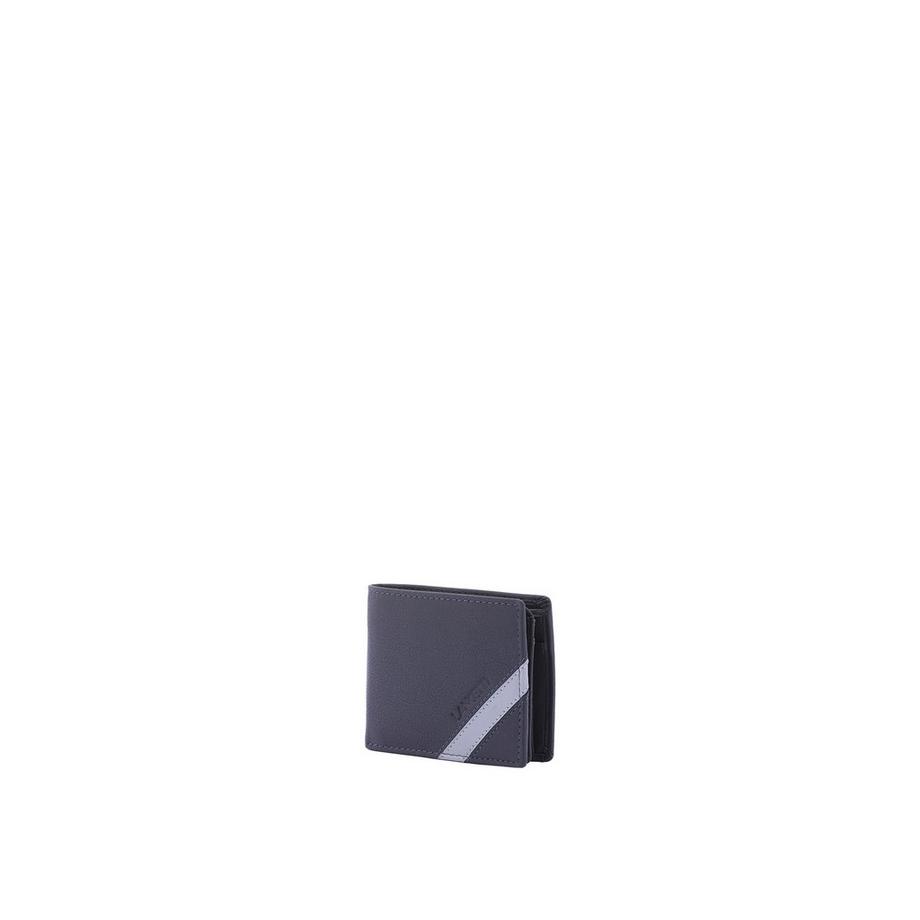 Lancetti Portefeuille bifold avec rayure diagonale  