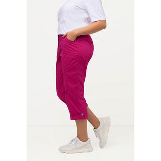 Ulla Popken  Pantalon cargo 7/8 avec attaches, taille confortable 