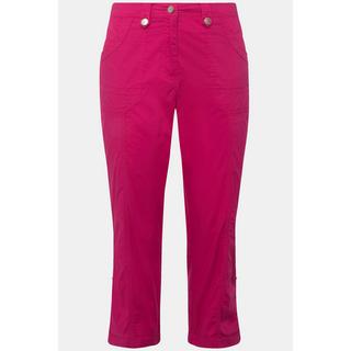 Ulla Popken  Pantalon cargo 7/8 avec attaches, taille confortable 