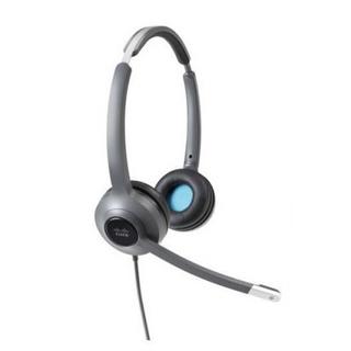 Cisco  Cisco 522 Casque Avec fil Arceau Bureau/Centre d'appels Noir, Gris 