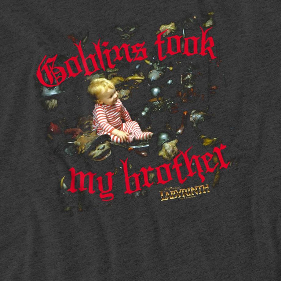 Labyrinth  Goblins Took My Brother Maglietta Erica 